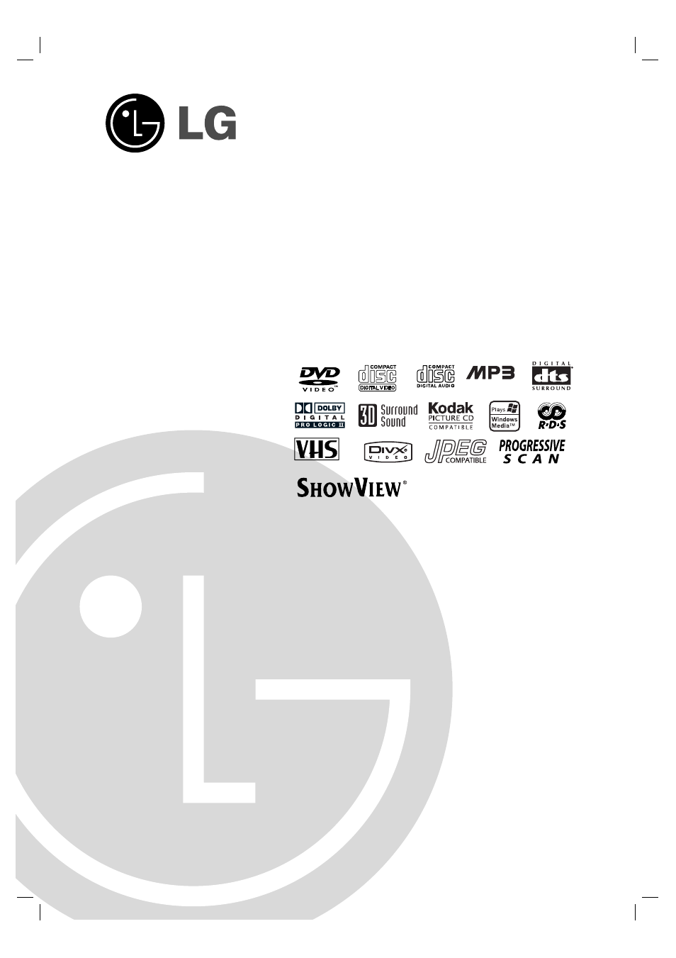 LG LH-CX245 User Manual | 53 pages