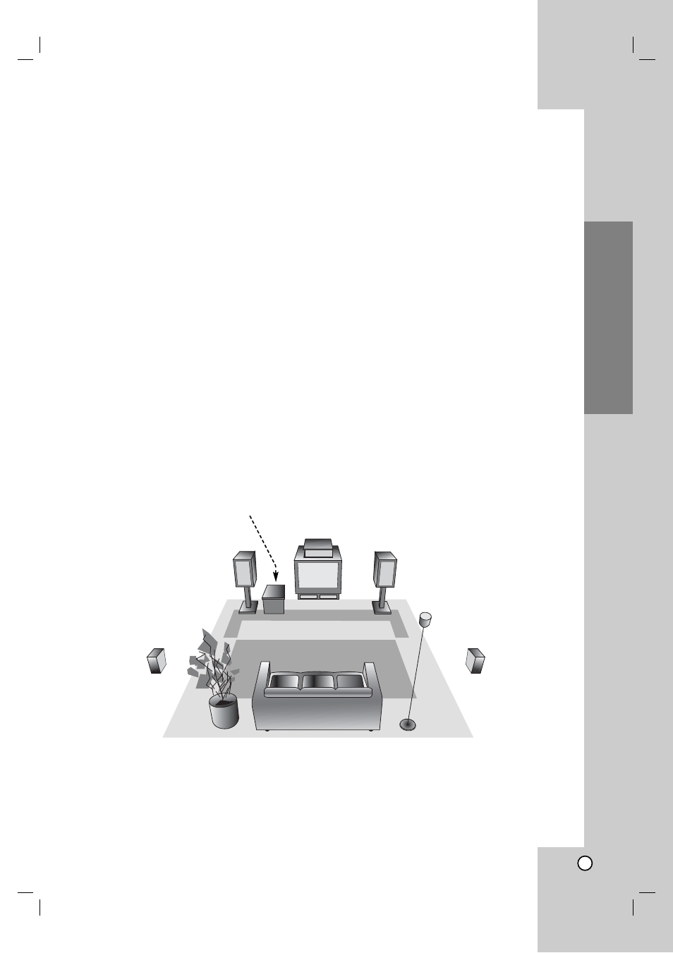 Speaker positioning, Installation and setup | LG LH-CX245 User Manual | Page 15 / 53