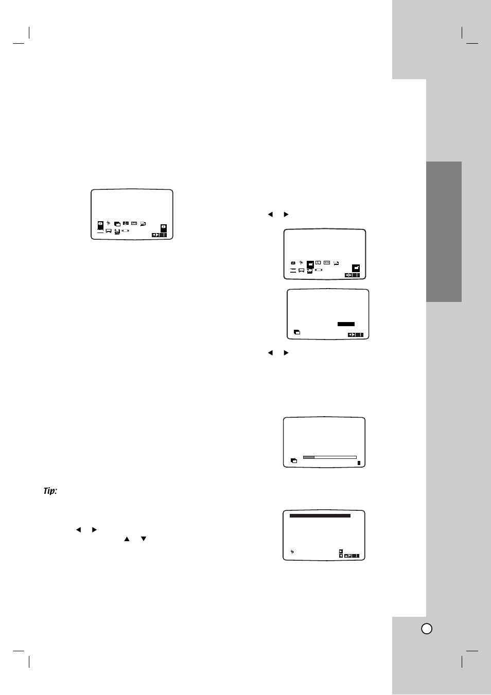 Installation and setup, How to use the main menu, Tuning in tv stations automatically | If the tv broadcast signal is weak your, Rec timer recording setting (see p. 30), Pr set manual tuning setting (see p. 20), Time date date & clock setting (see p. 18), System to set the colour tv system (see p. 18), Opr to improve the playback picture (see p. 27), Dvd/vcr combi receiver | LG LH-CX245 User Manual | Page 19 / 53