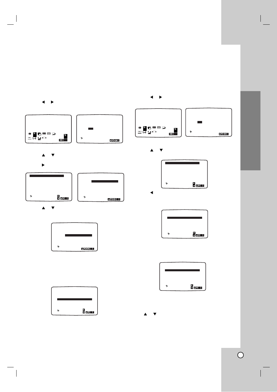 Changing the order of tv stations, Deleting tv stations, Installation and setup | LG LH-CX245 User Manual | Page 21 / 53