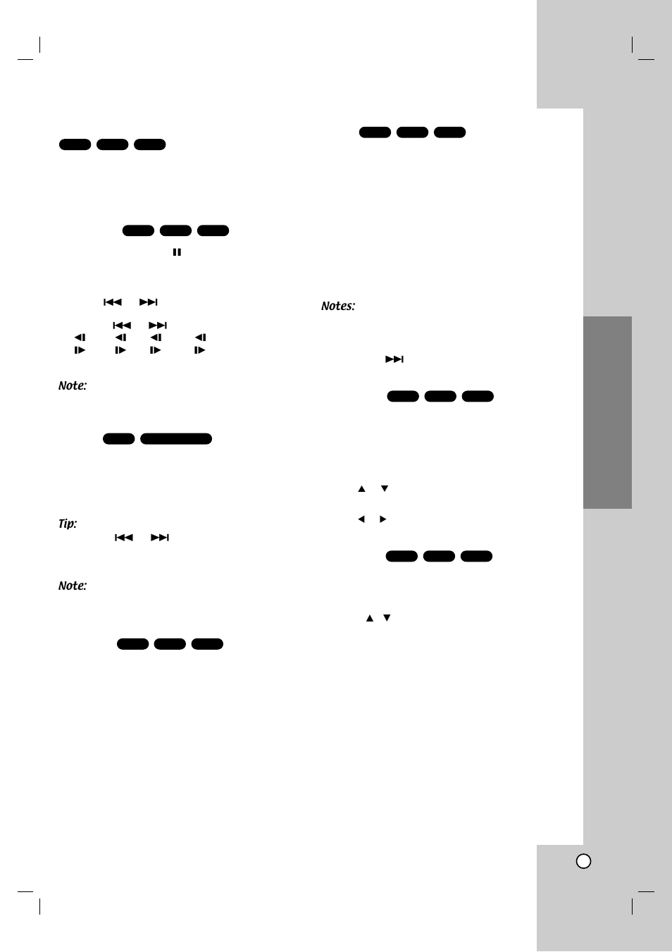 Operation | LG LH-CX245 User Manual | Page 33 / 53