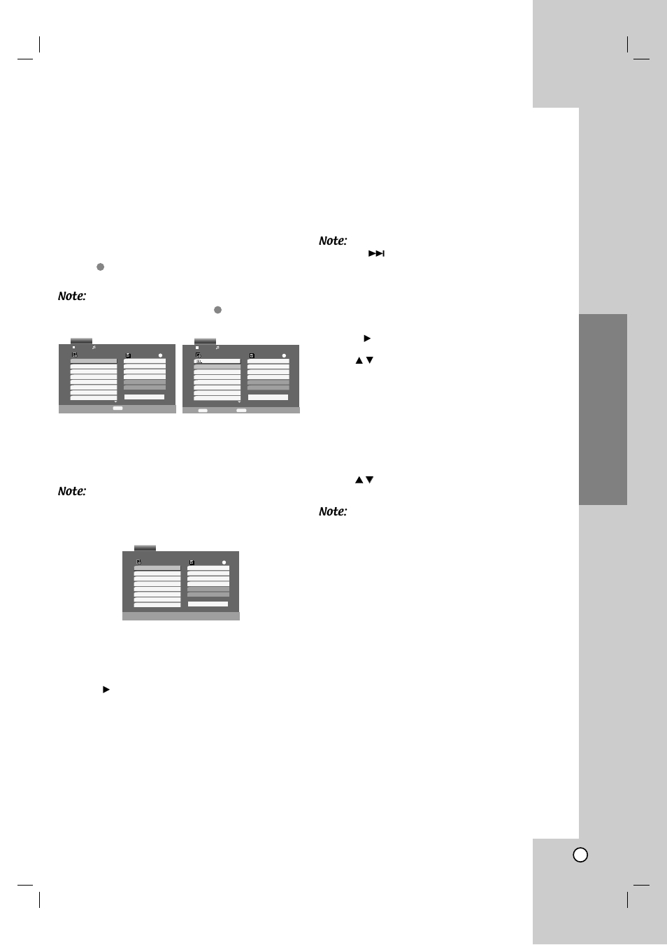 Programmed playback, Operation | LG LH-CX245 User Manual | Page 37 / 53