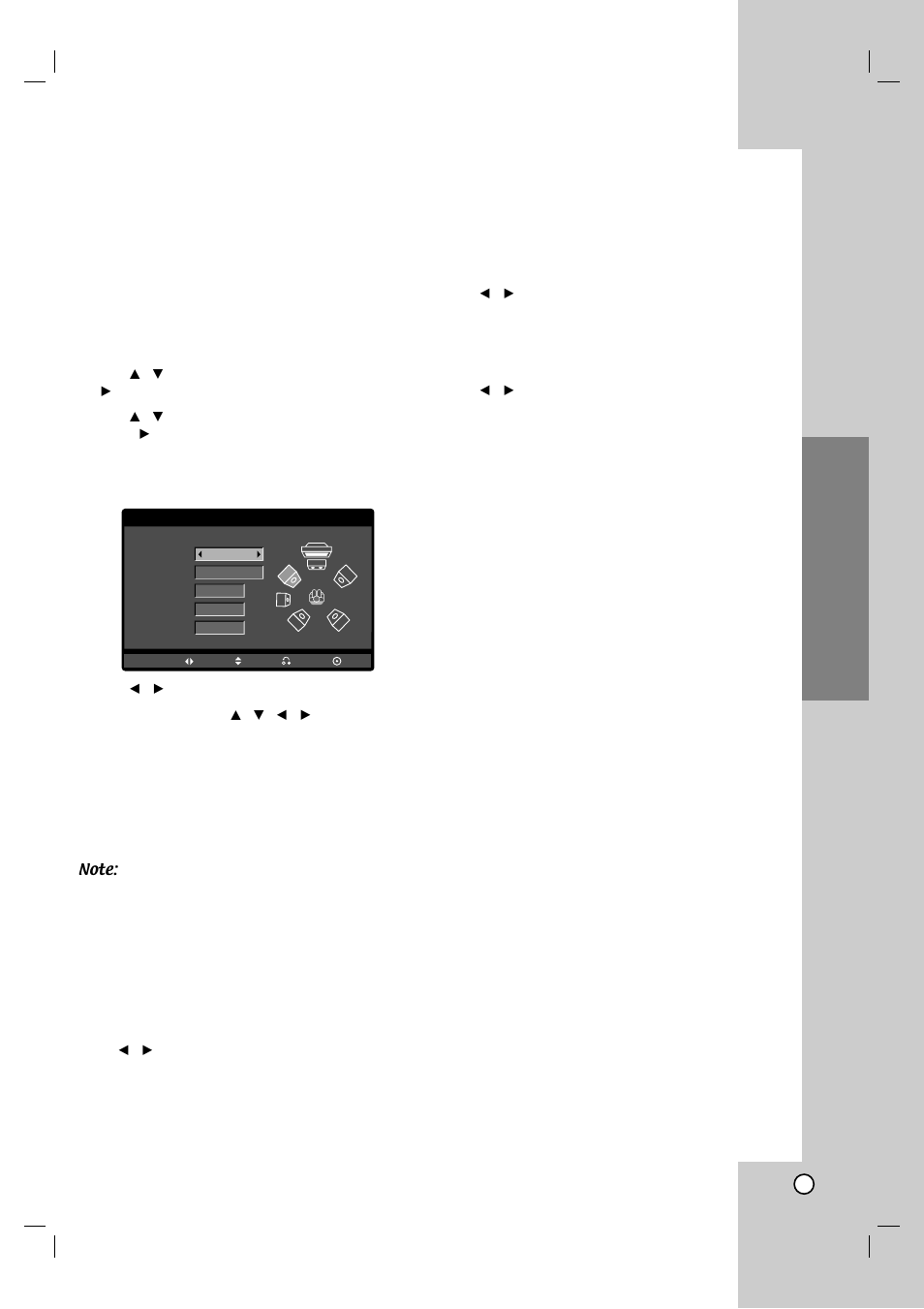 1 speaker setup, Operation, Speaker setup | LG LH-CX245 User Manual | Page 39 / 53