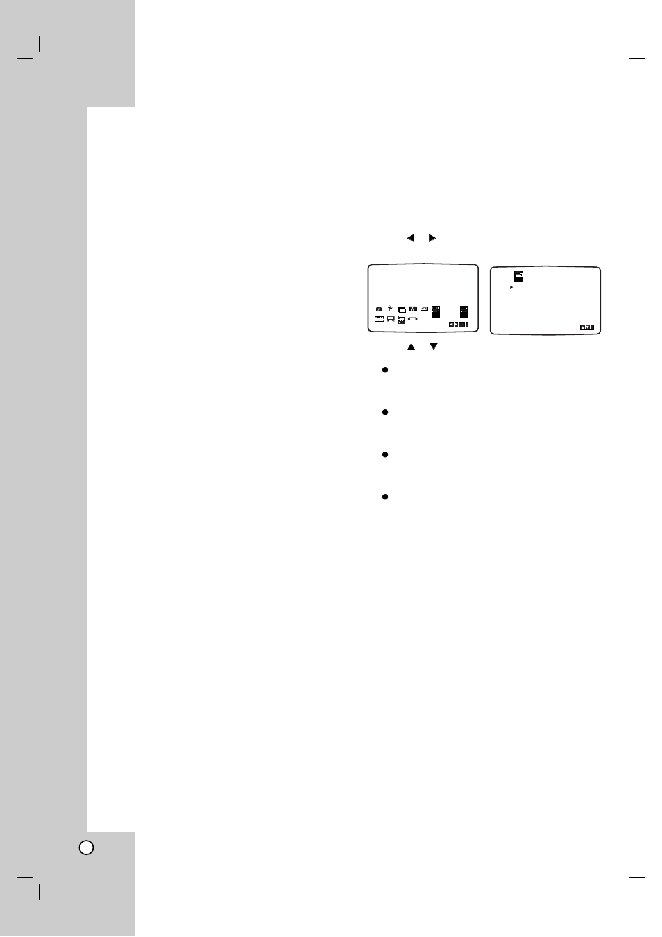 On screen display, Video doctor (self-diagnosis), Additional features-vcr part | Please clean: clean your video heads. tape status | LG LH-CX245 User Manual | Page 42 / 53