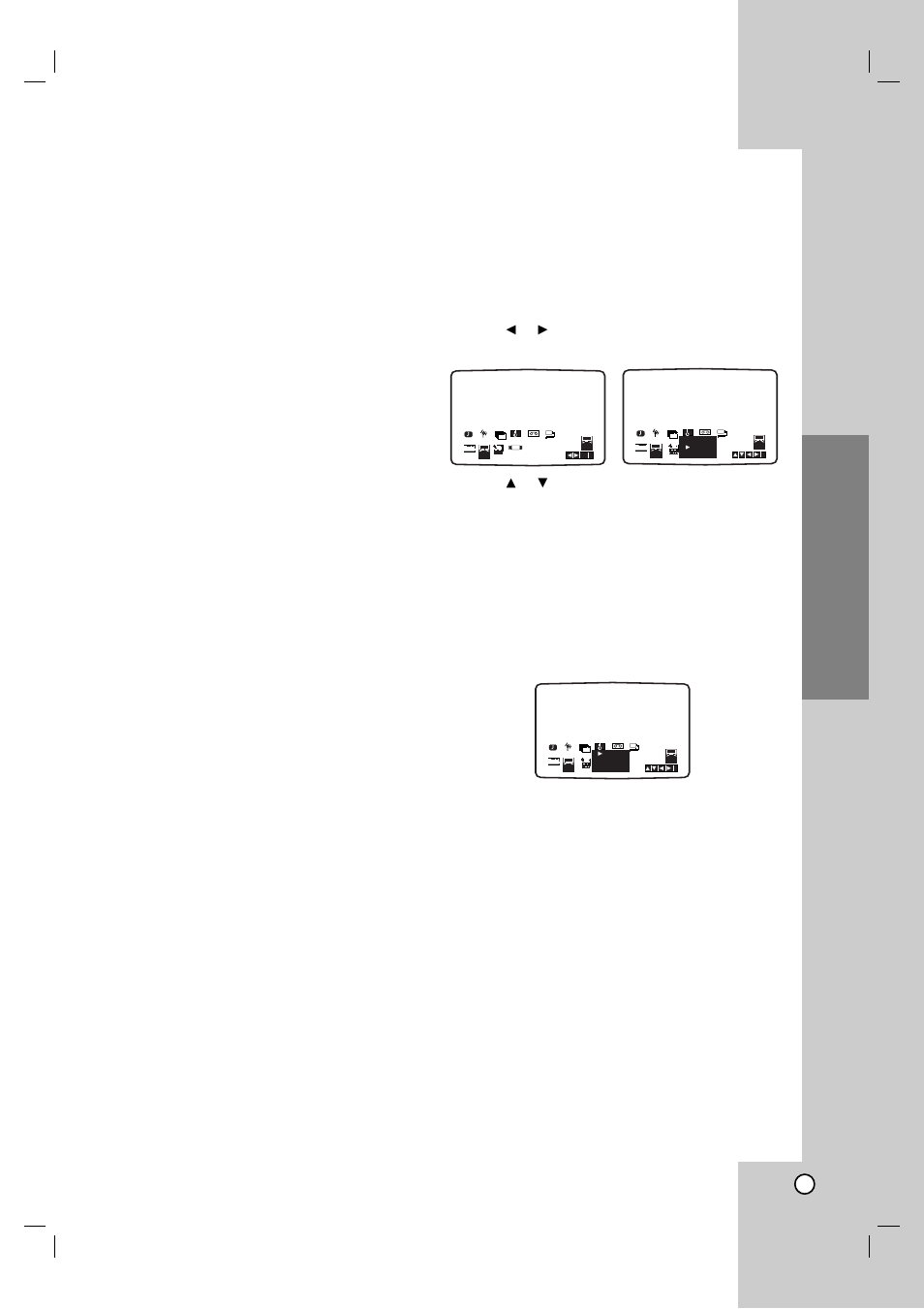 Hi-fi stereo sound system, Wide screen compatibility 16:9, Operation | LG LH-CX245 User Manual | Page 43 / 53