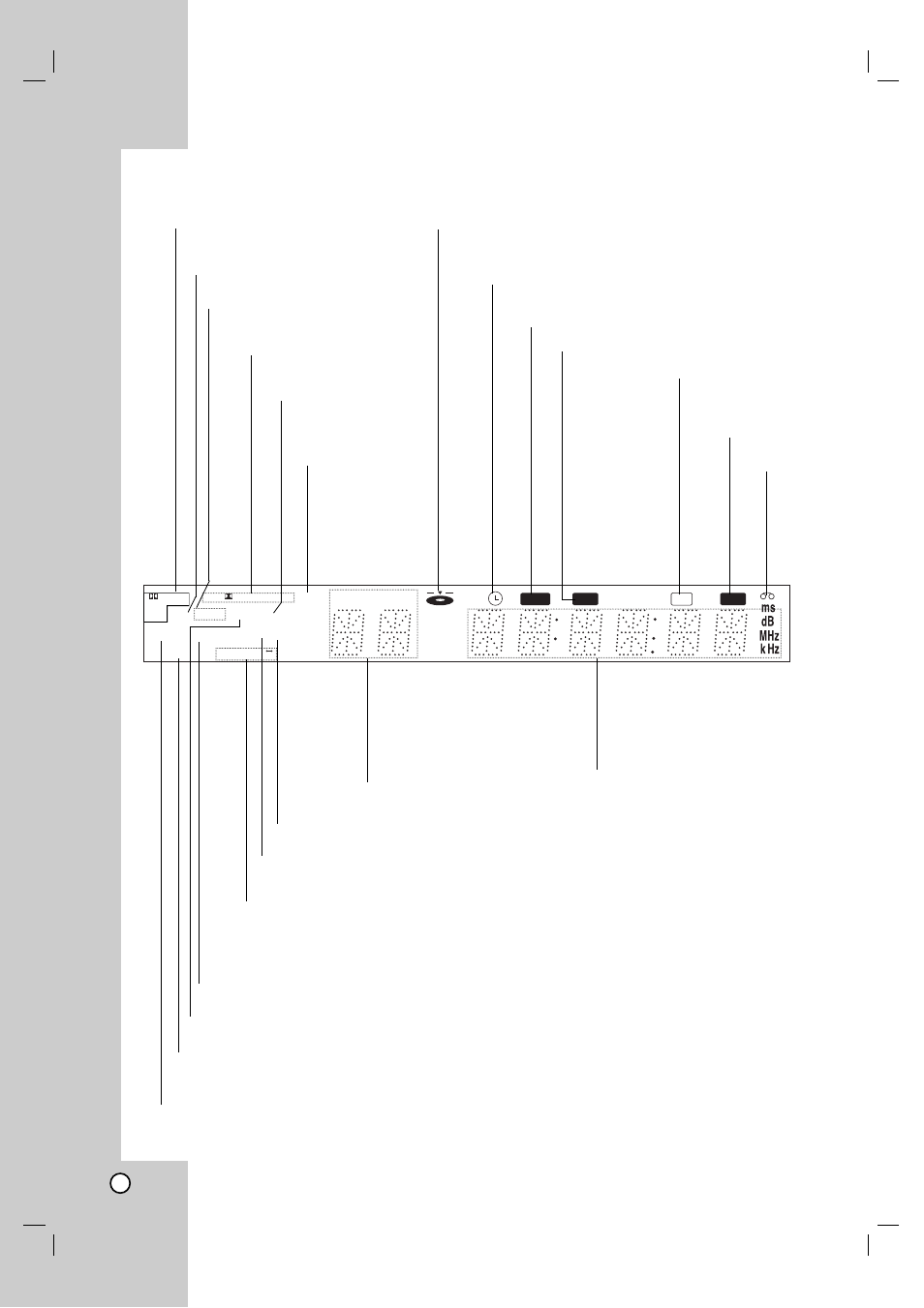 Display window | LG LH-CX245 User Manual | Page 8 / 53