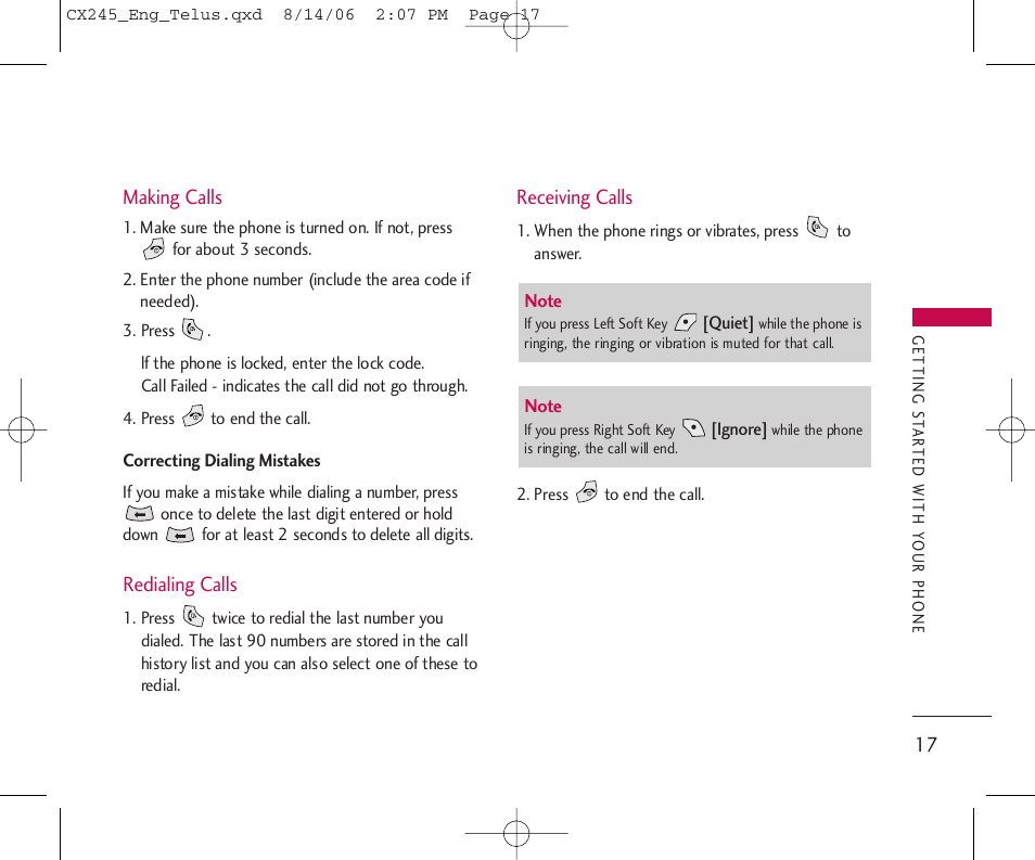 LG 245 User Manual | Page 18 / 78