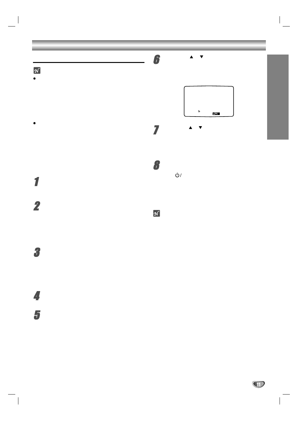 LG DV1000 User Manual | Page 11 / 37