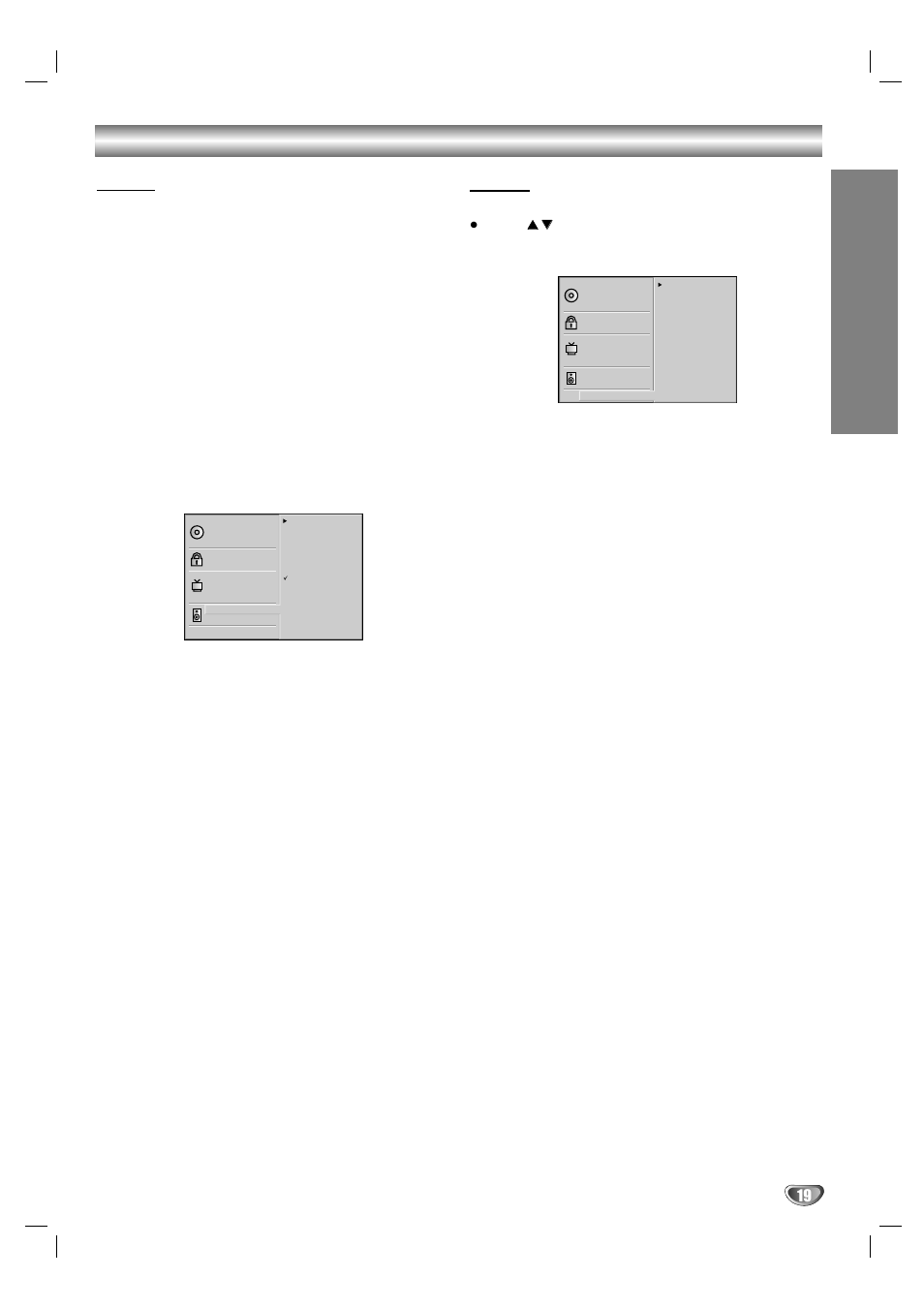 Before operation (continued) - dvd part, Sound, Others | Prep ara tion, Digital audio output, Sample frequency, Dynamic range control (drc), Vocal | LG DV1000 User Manual | Page 19 / 37