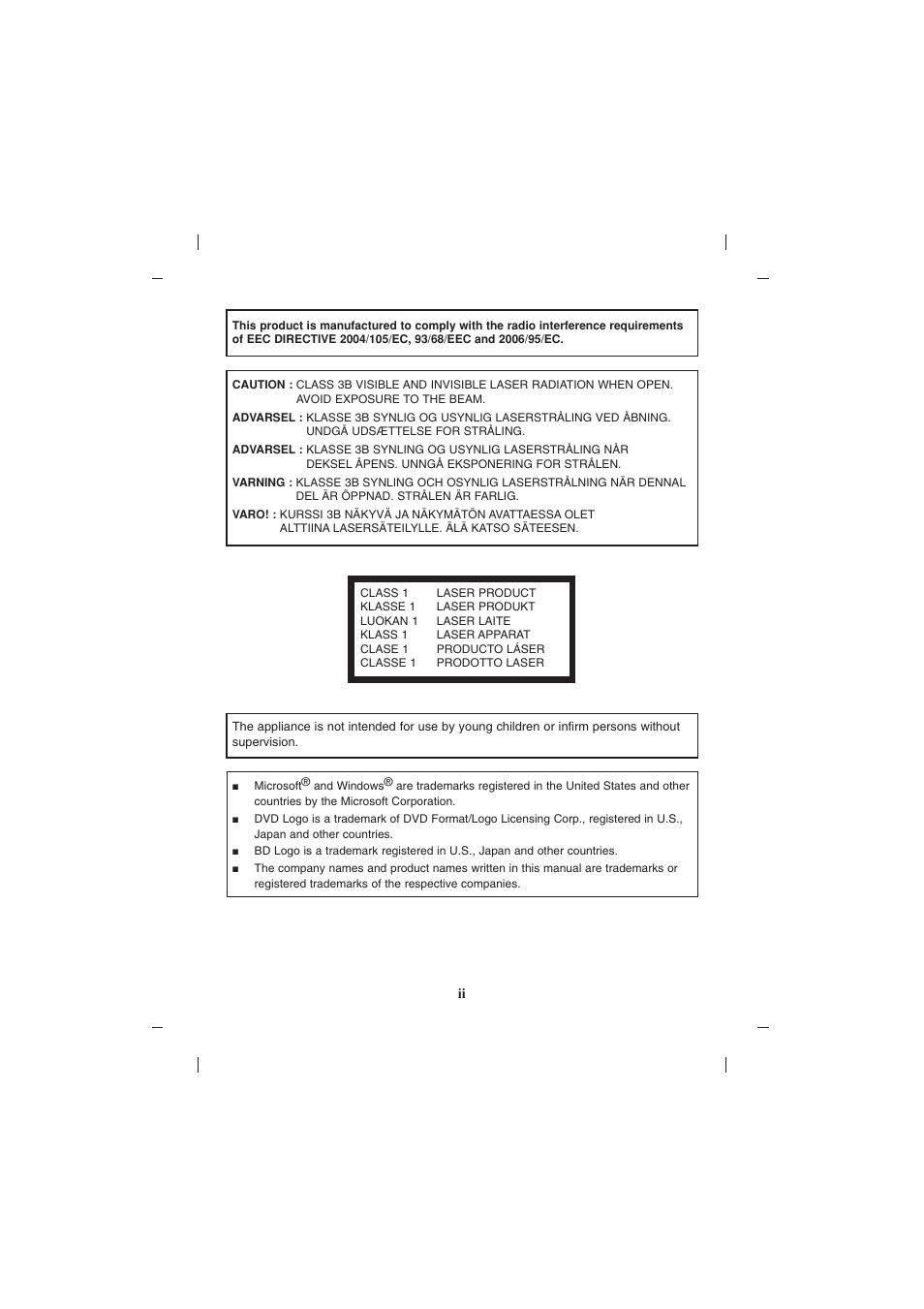 LG BE06LU10 User Manual | Page 3 / 15