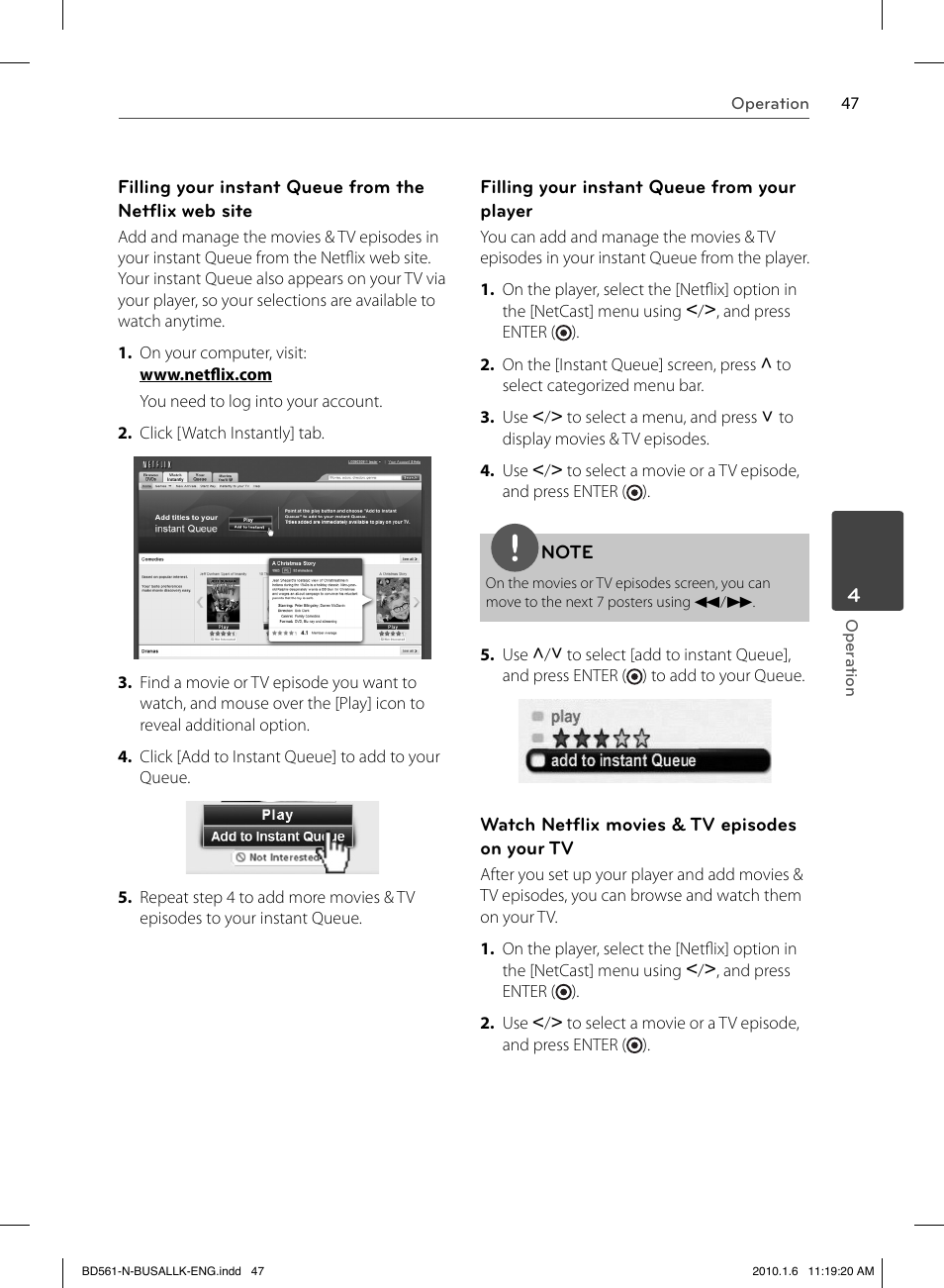 LG BD550 User Manual | Page 47 / 84