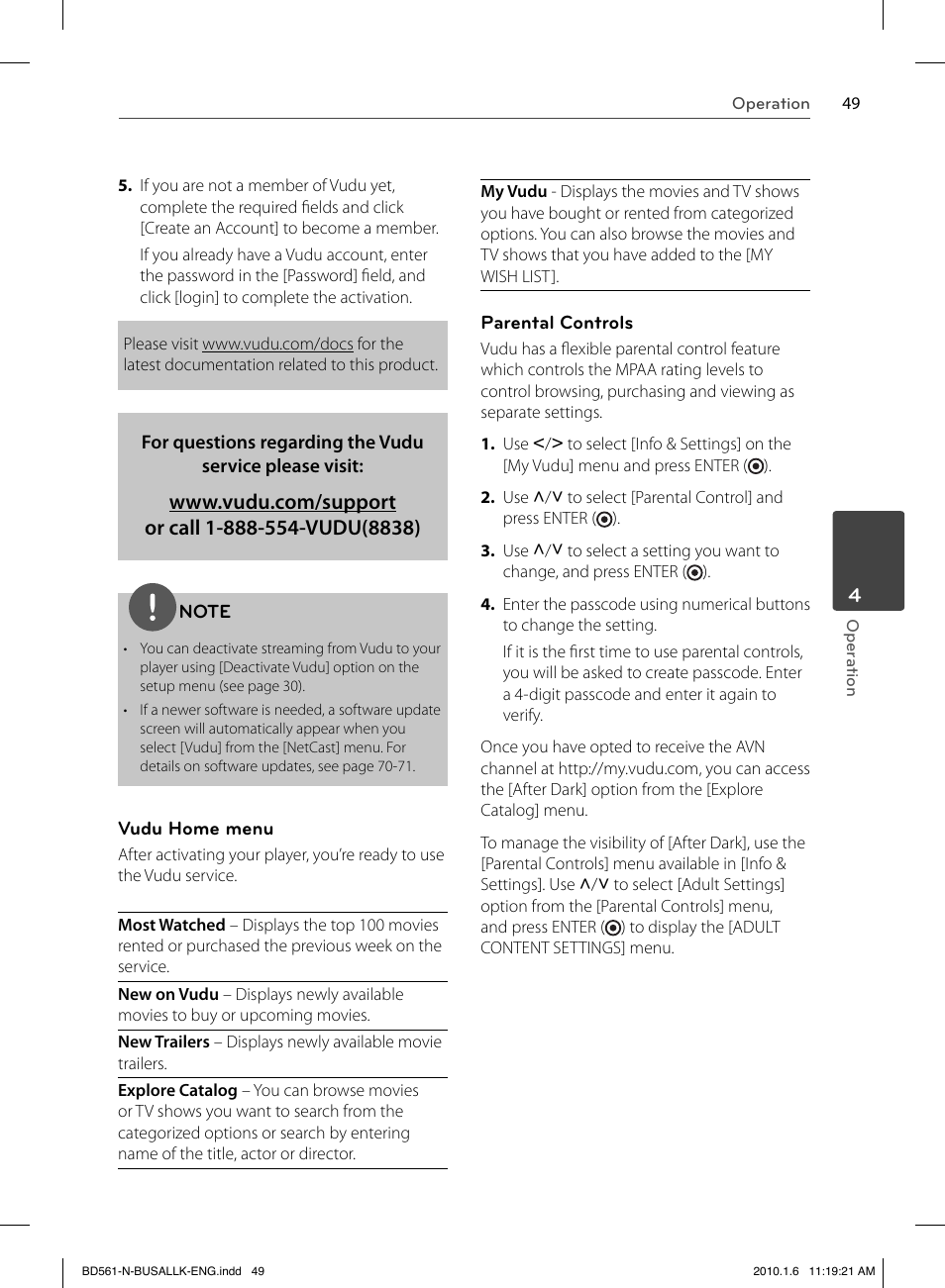 LG BD550 User Manual | Page 49 / 84