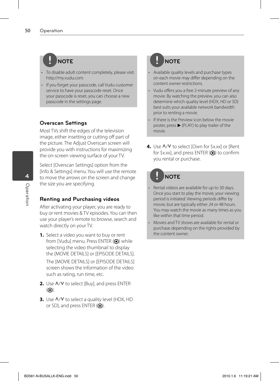 LG BD550 User Manual | Page 50 / 84