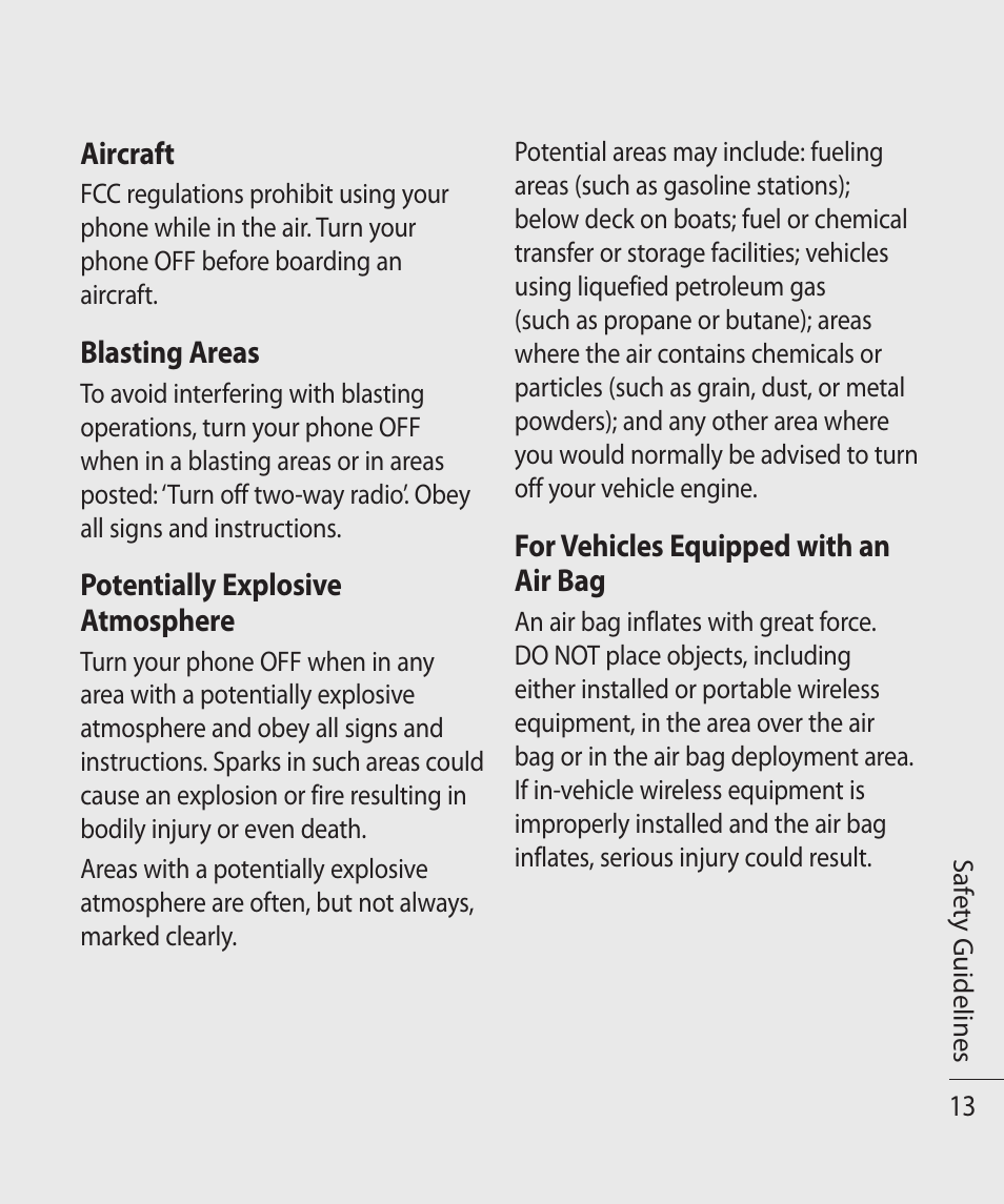 LG TE365 User Manual | Page 17 / 107