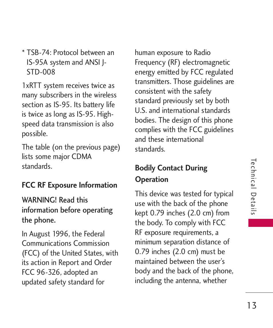 LG BANTER UX265G User Manual | Page 15 / 124