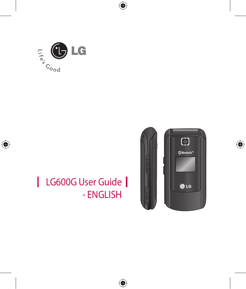 LG 600G User Manual | Page 3 / 204