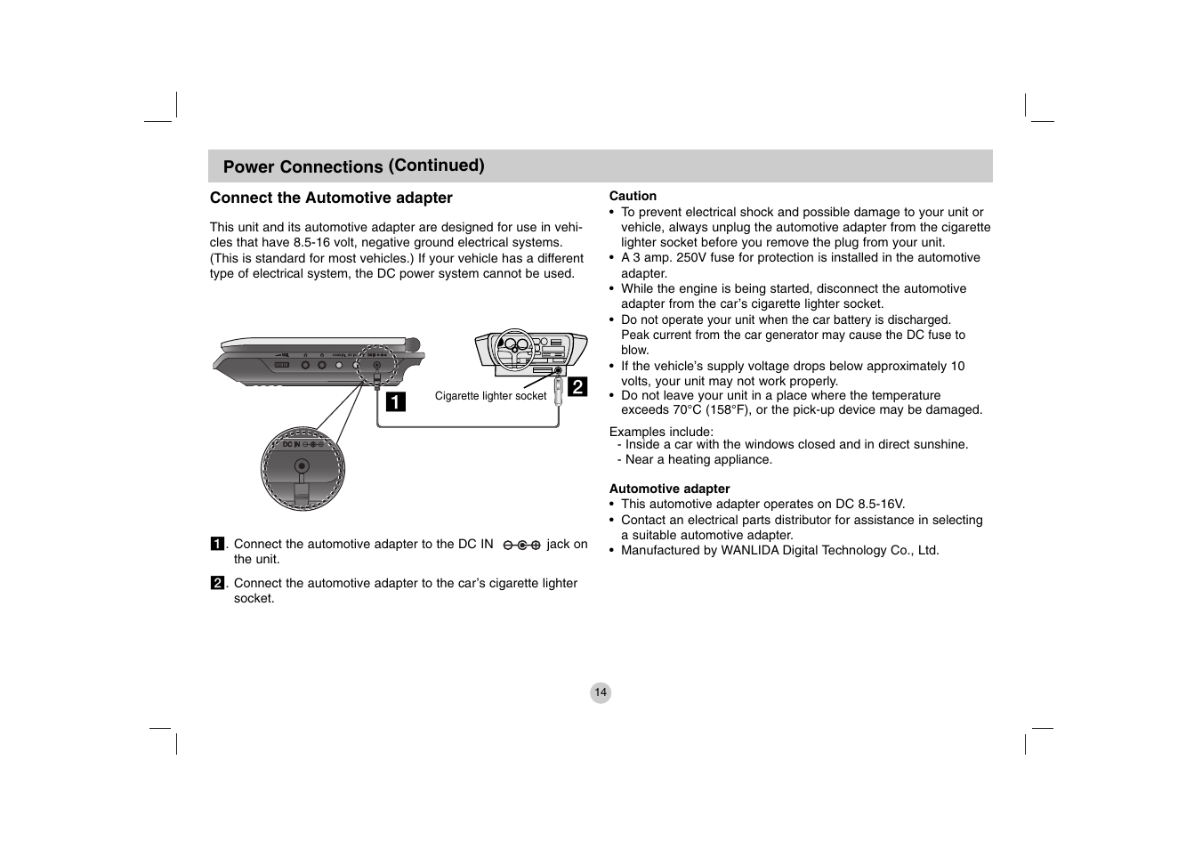 LG DP771 User Manual | Page 14 / 44