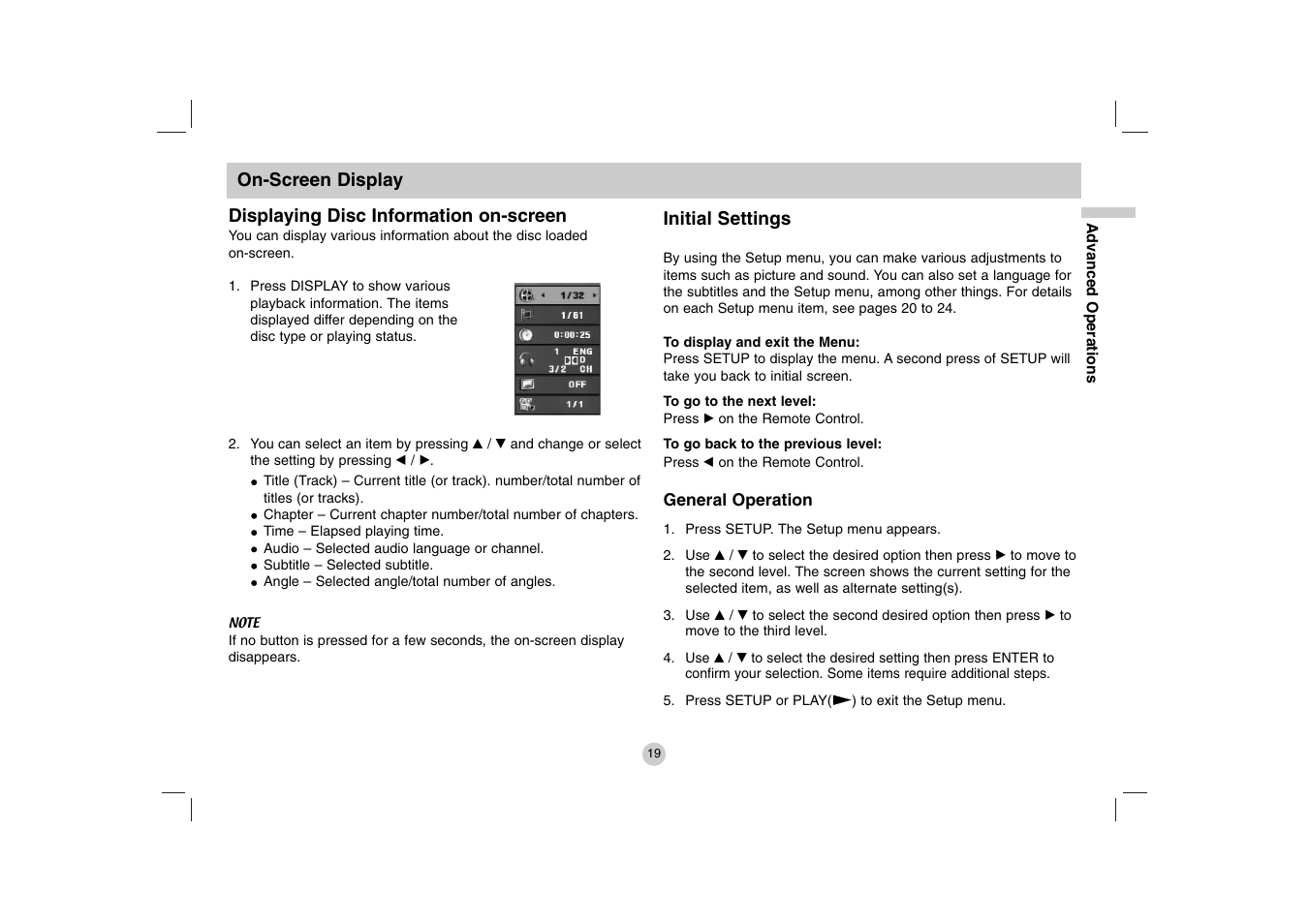 LG DP771 User Manual | Page 19 / 44