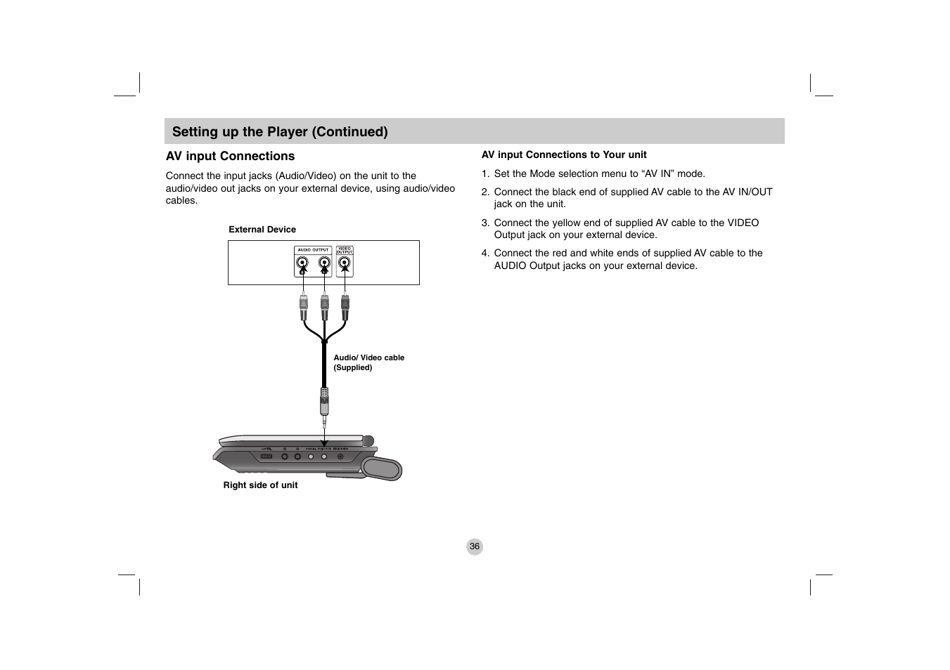 LG DP771 User Manual | Page 36 / 44