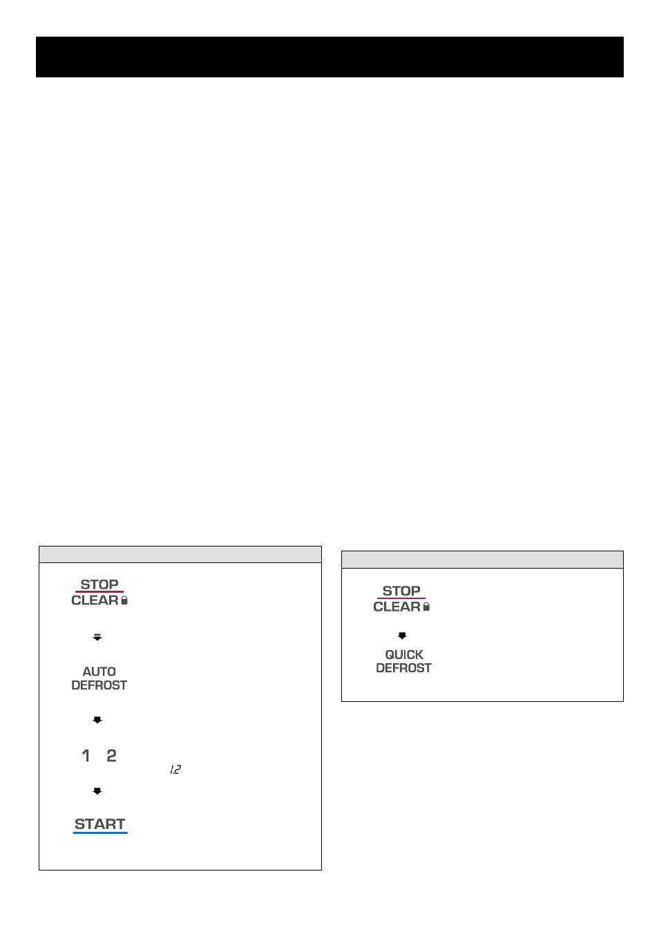 Using your microwave oven, Auto defrost, Quick defrost | LG LMA840W User Manual | Page 15 / 26