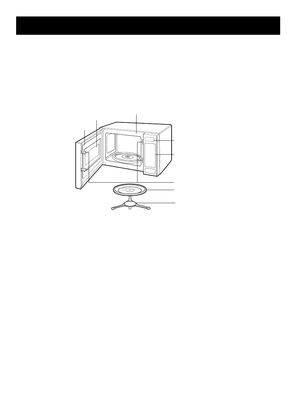 Understanding your microwave oven, Parts and accessories | LG LMA840W User Manual | Page 7 / 26