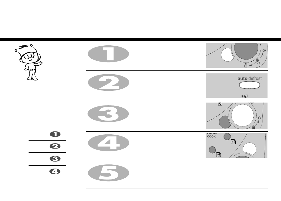 Auto defrost | LG MS-207Y User Manual | Page 14 / 30