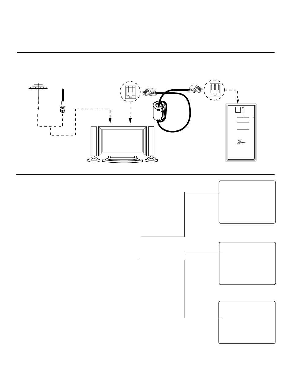 Teaching the master setup to another tv, Cloning connections/teaching setup, Teach master tv’s setup to the target tv | Disconnect tv power for 15 seconds, Target tv clone programmer, Antenna or catv | LG 206-4071P User Manual | Page 9 / 28