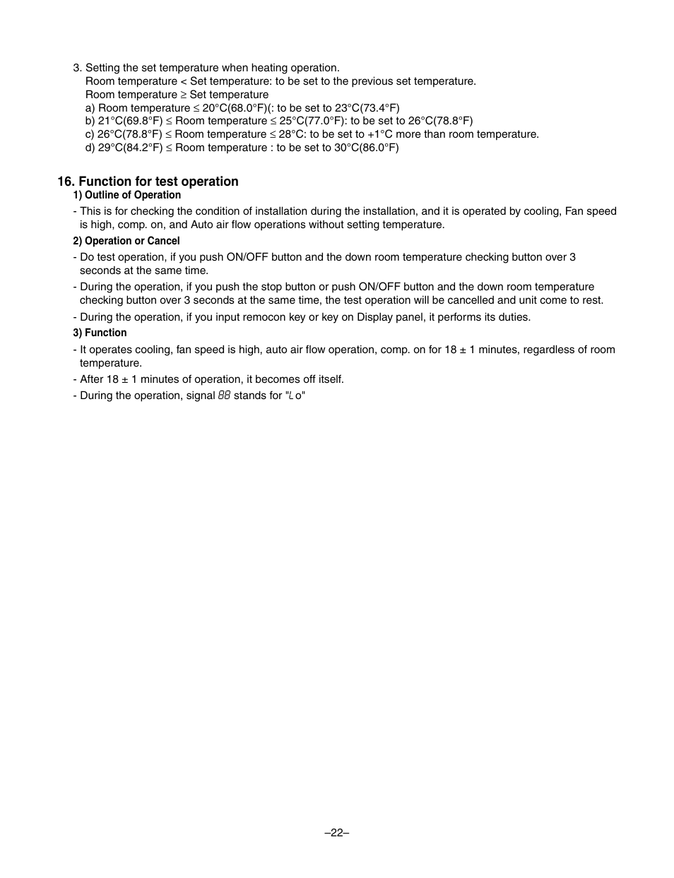 LG LF300CP(LP-C303R20) User Manual | Page 22 / 47