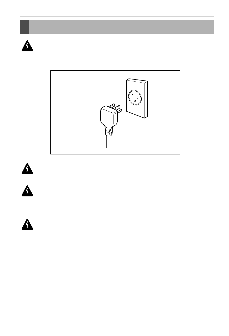 Electrical safety | LG -BKE 7630 NS G User Manual | Page 10 / 29