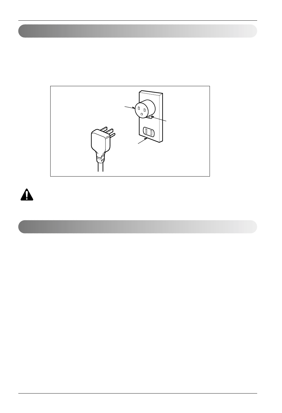 Temporary use of an adapter, Temporary use of an extension cord | LG -BKE 7630 NS G User Manual | Page 11 / 29