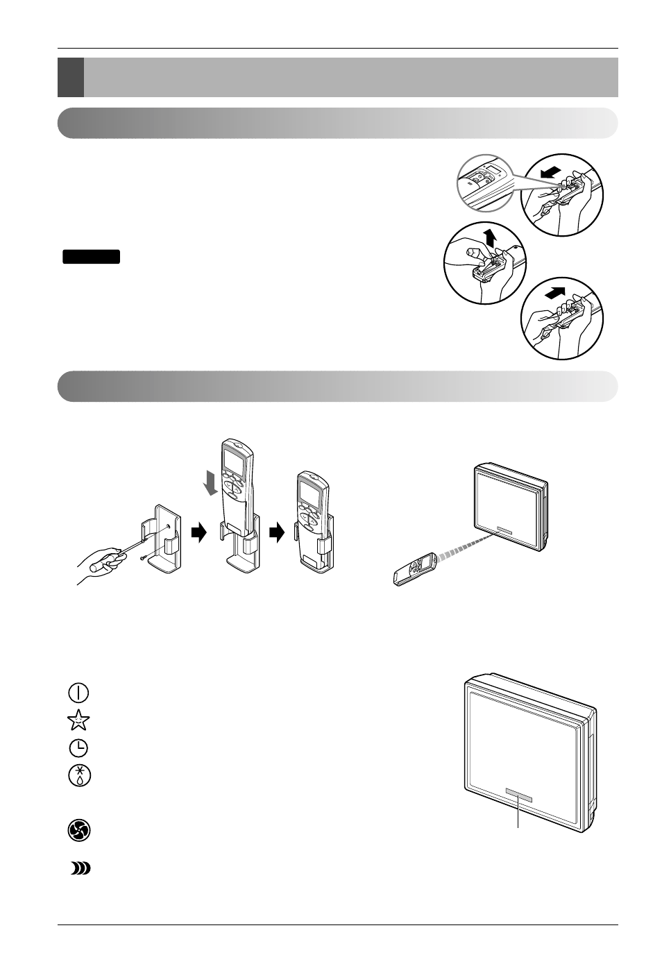 Operating instructions, Signal receptor, Operation indicating lamps | LG -BKE 7630 NS G User Manual | Page 12 / 29