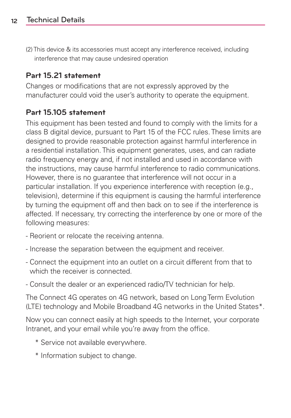 LG CONNECT 4G MFL67218101 User Manual | Page 14 / 415
