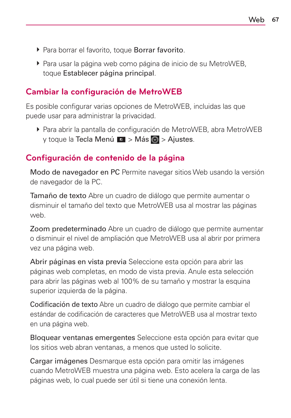 LG CONNECT 4G MFL67218101 User Manual | Page 273 / 415