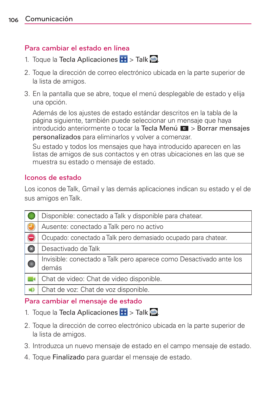 LG CONNECT 4G MFL67218101 User Manual | Page 312 / 415