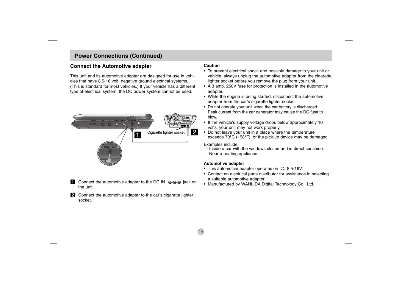 LG DP781 User Manual | Page 14 / 44