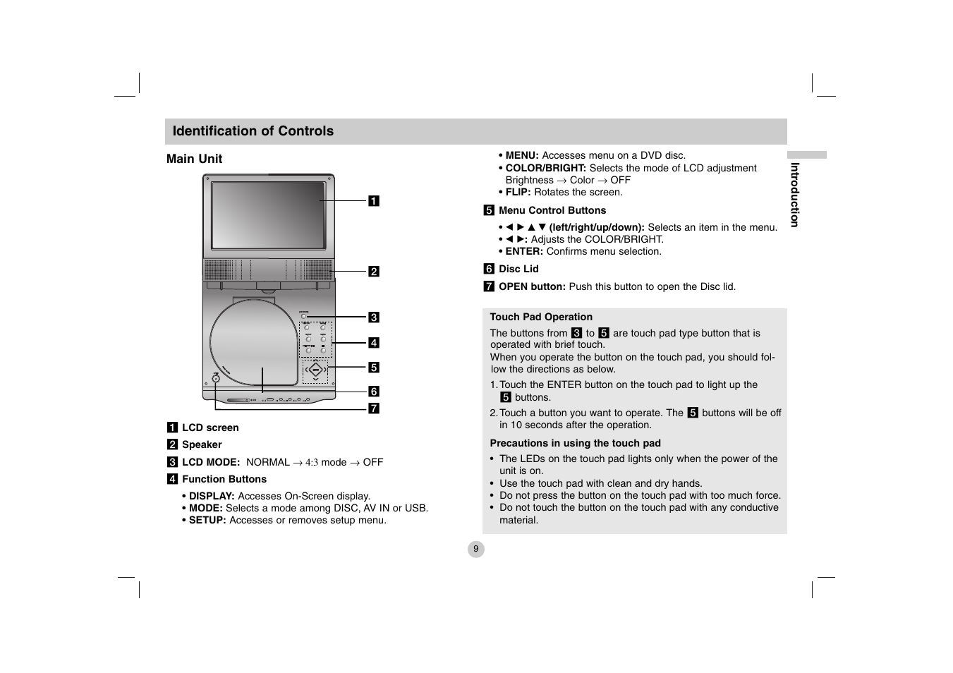 LG DP781 User Manual | Page 9 / 44