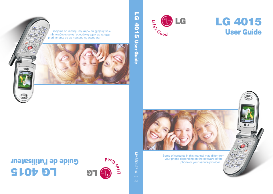 LG 4015 User Manual | 114 pages