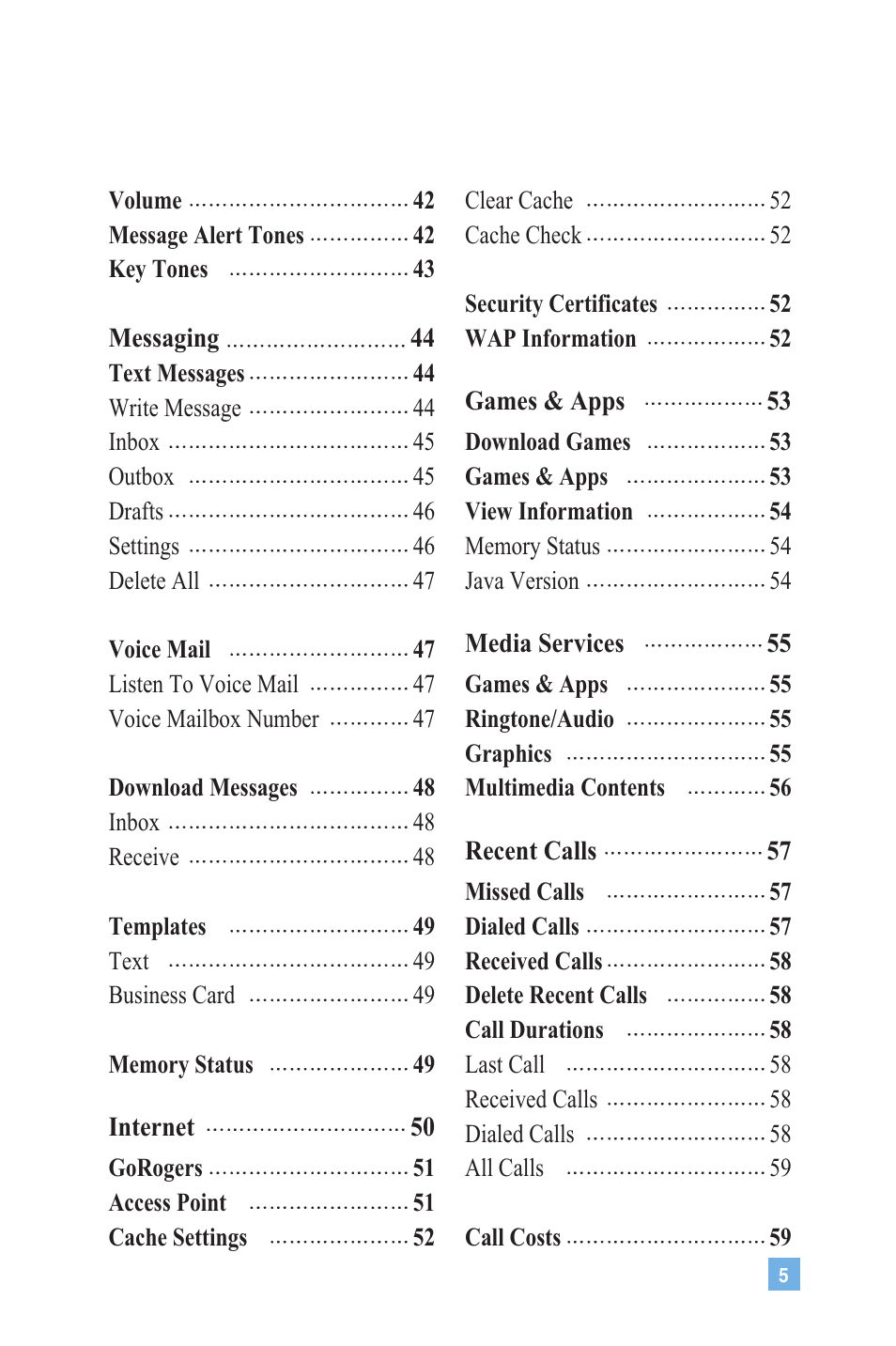 LG 4015 User Manual | Page 6 / 114