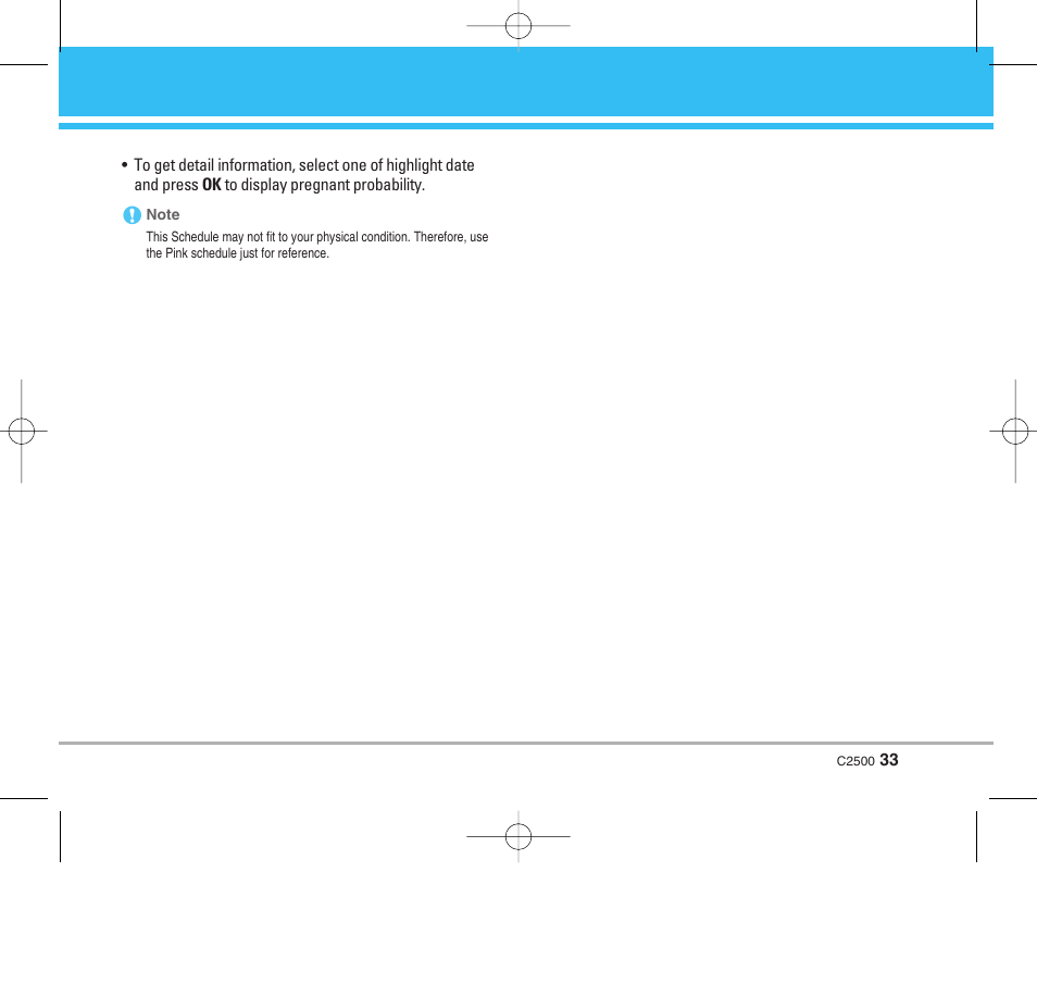 LG C2500 User Manual | Page 34 / 73