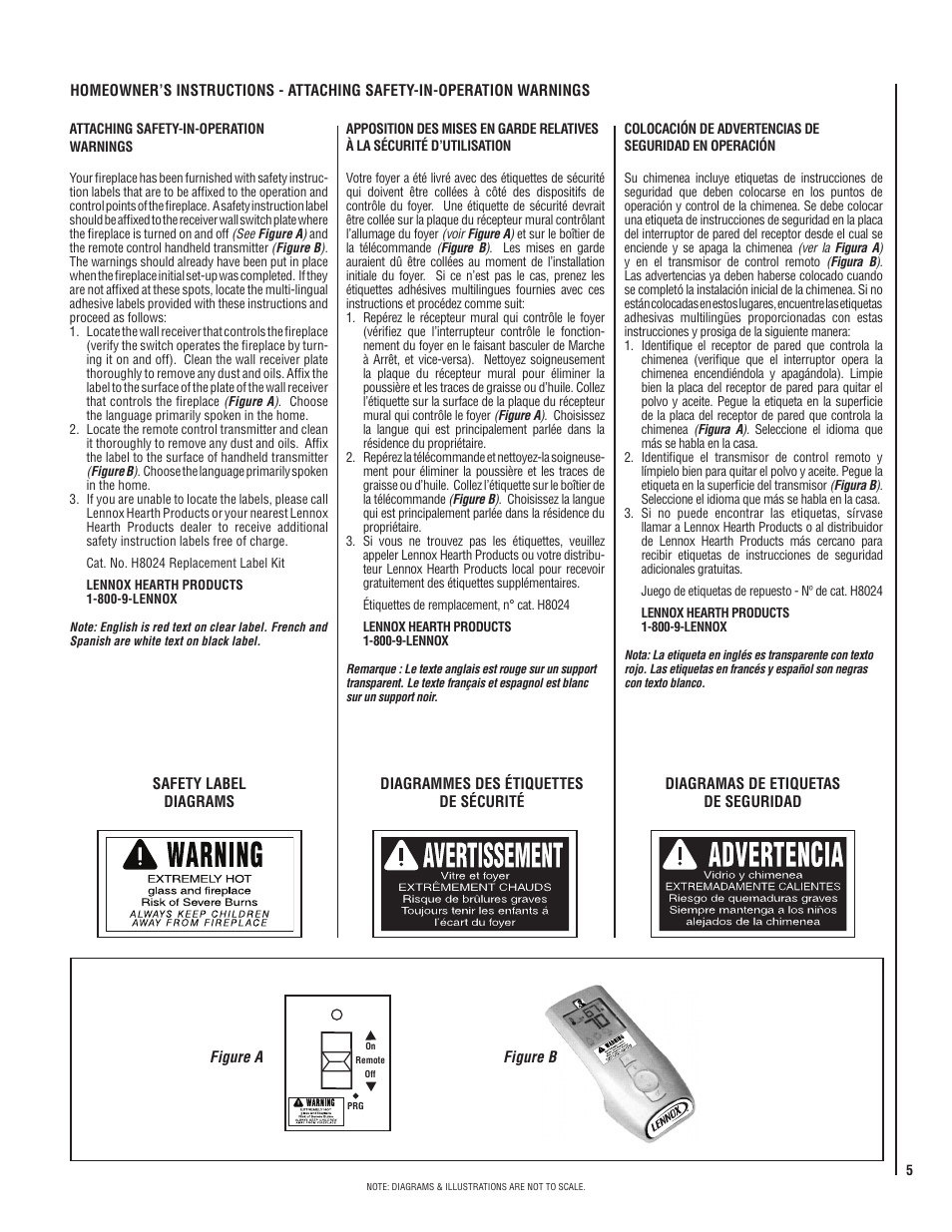 Lennox Hearth DIRECT-VENT SYMMETRY SERIES SYM-35N User Manual | Page 5 / 28