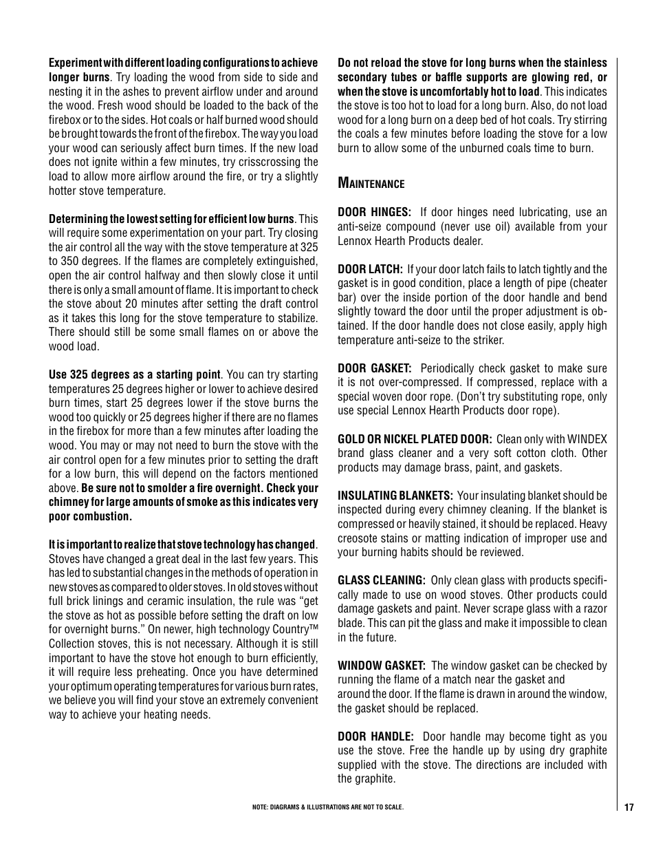 Lennox Hearth CANYON ST310 User Manual | Page 17 / 20