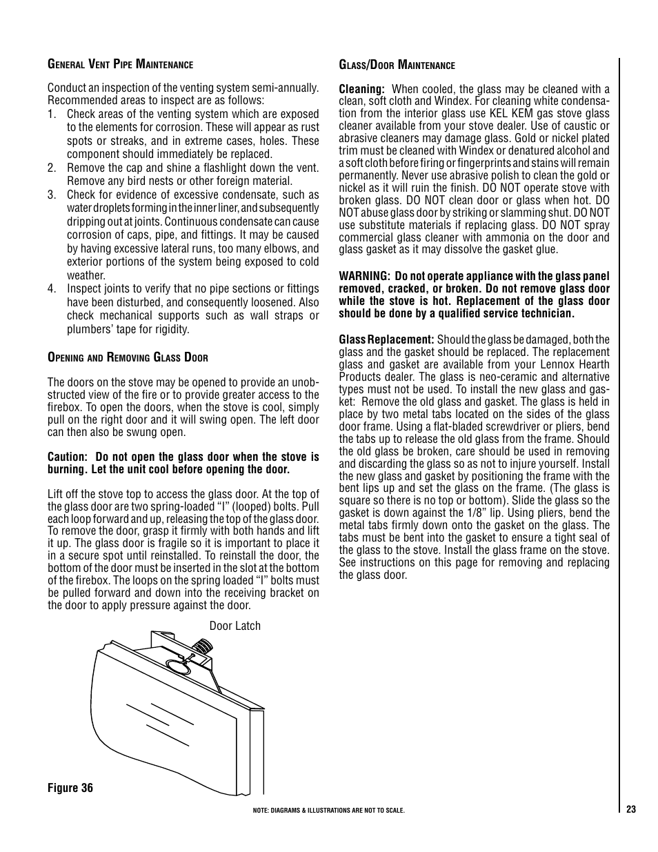 Lennox Hearth VIS35 User Manual | Page 23 / 30