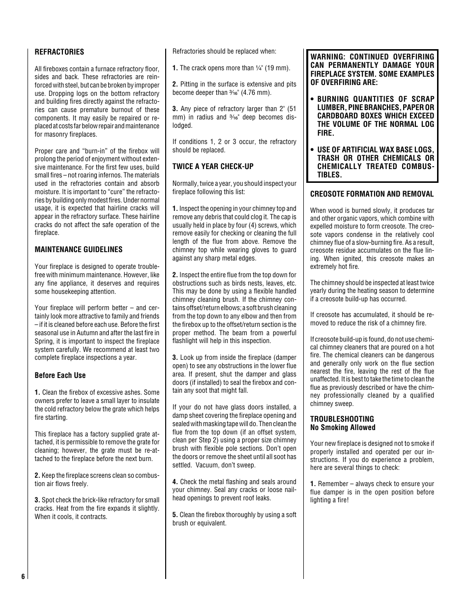 Lennox Hearth EST-48-H User Manual | Page 6 / 8