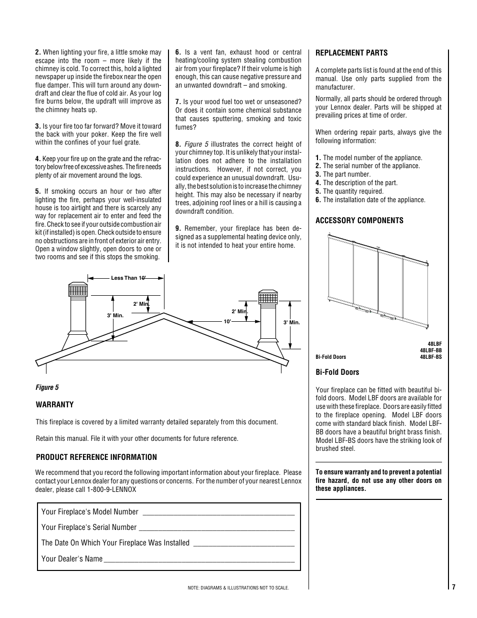 Lennox Hearth EST-48-H User Manual | Page 7 / 8