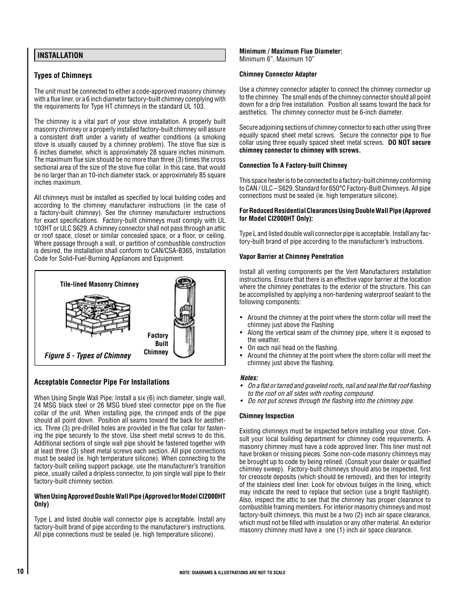 Lennox Hearth ELITE CI2000HT User Manual | Page 10 / 36