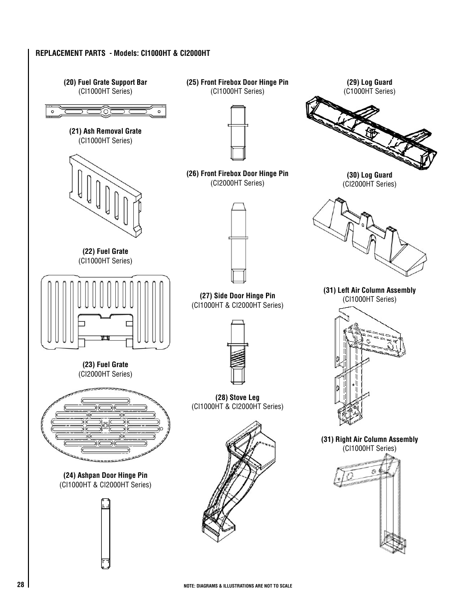 Lennox Hearth ELITE CI2000HT User Manual | Page 28 / 36