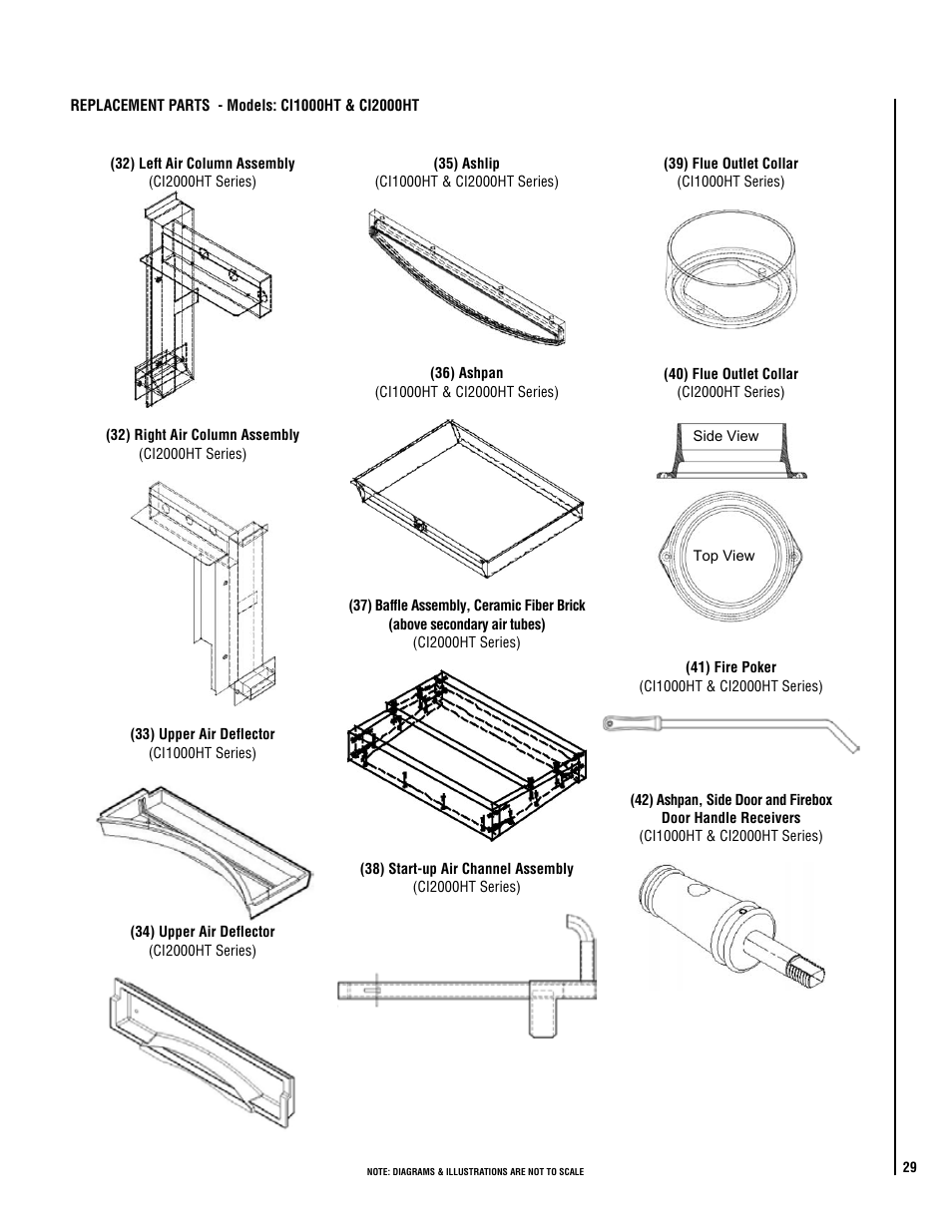 Lennox Hearth ELITE CI2000HT User Manual | Page 29 / 36