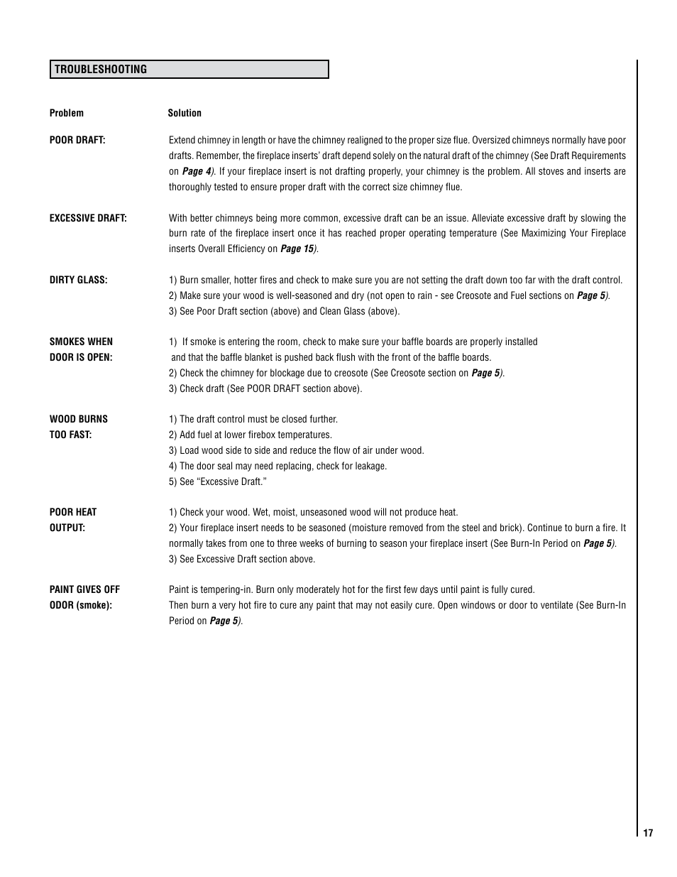 Lennox Hearth STRIKER C160 User Manual | Page 17 / 24