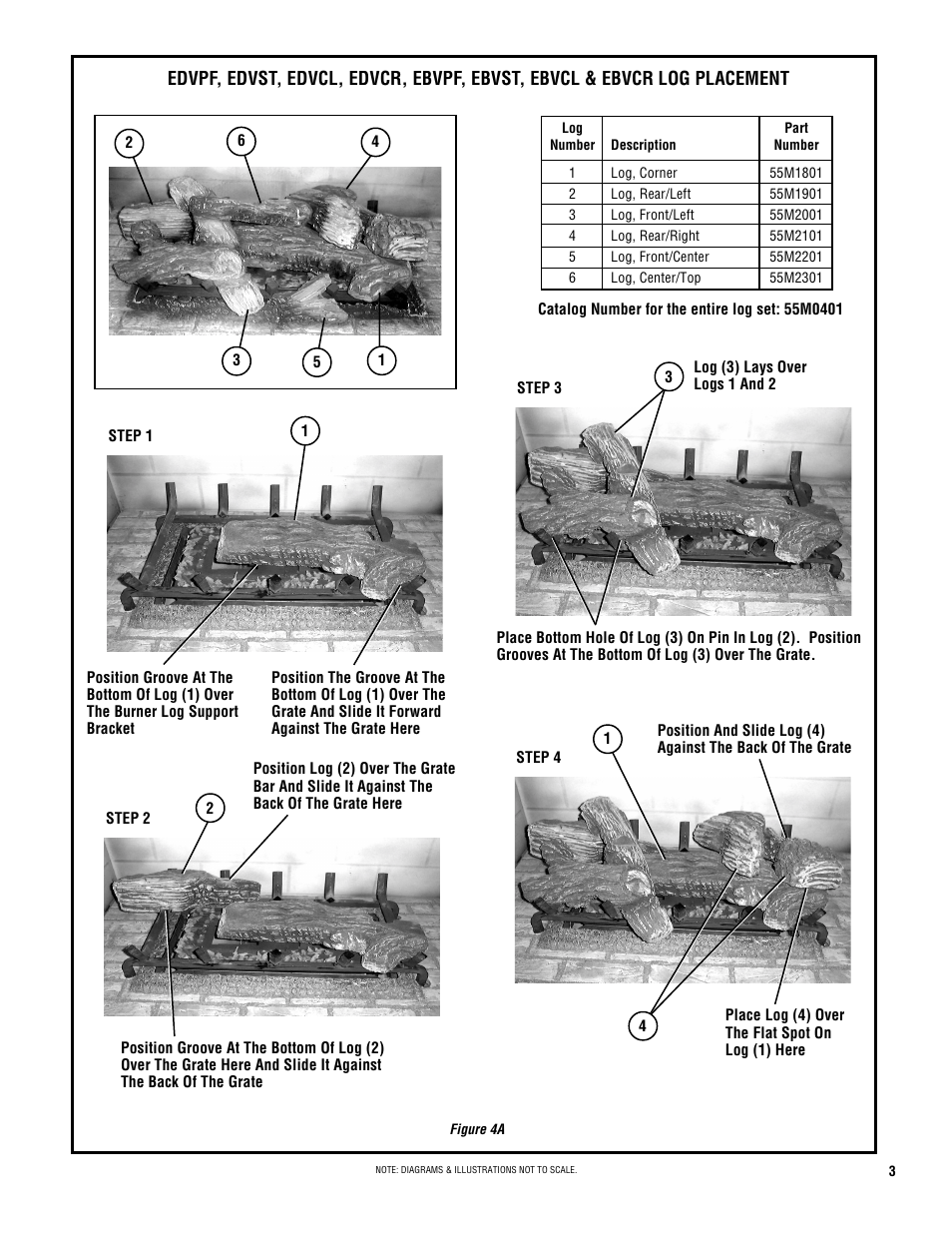 Lennox Hearth B-Vent Series EDVCR User Manual | Page 3 / 4