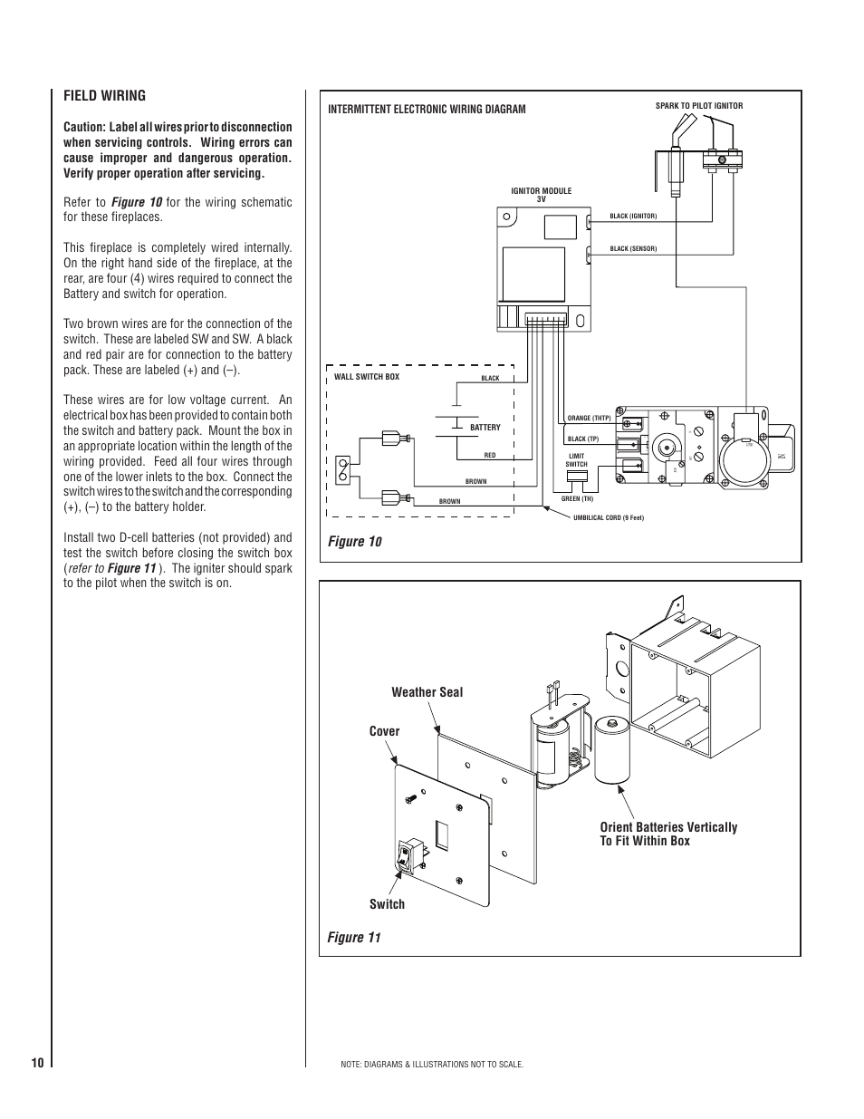 Field wiring, Figure 1 | Lennox Hearth ELITE E36ODGPE User Manual | Page 10 / 16